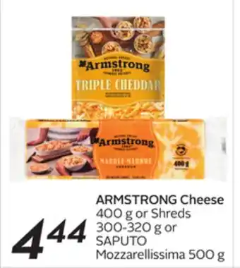 Sobeys Armstrong cheese offer