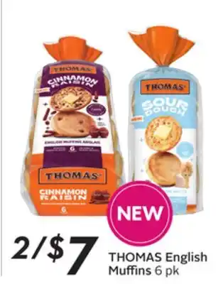 Sobeys English muffins offer