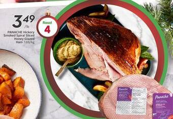 Sobeys Hickory smoked spiral sliced honey glazed ham offer