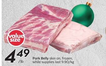 Sobeys Pork belly offer