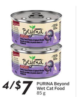 Sobeys Beyond wet cat food offer