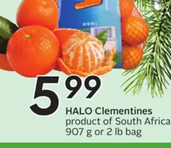 Sobeys Clementines offer