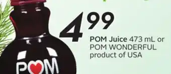 Sobeys Juice offer