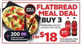 Sobeys Flatbread meal deal offer