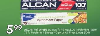 Sobeys Alcan foil wraps offer