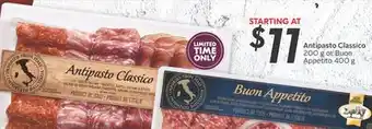 Sobeys Antipasto classico offer