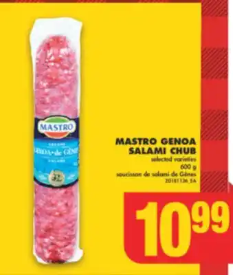 No Frills Mastro genoa salami chub, 600 g offer