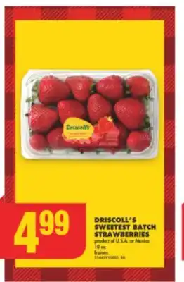 No Frills Driscoll's sweetest batch strawberries, 10 oz offer