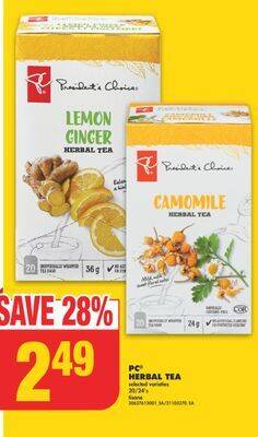 No Frills Pc herbal tea, 20/24's offer