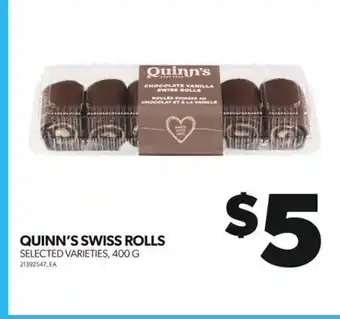 Real Canadian Superstore Quinn's swiss rolls, 400 g offer