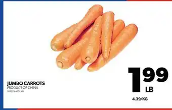 Real Canadian Superstore Jumbo carrots offer