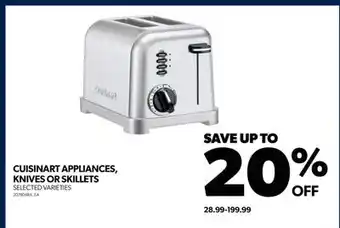 Real Canadian Superstore Cuisinart appliances, knives or skillets offer