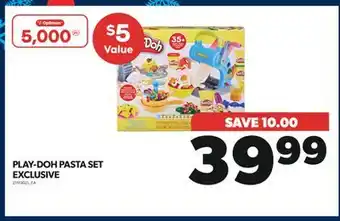 Real Canadian Superstore Play-doh pasta set exclusive offer