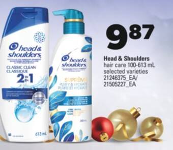 Real Canadian Superstore Head & shoulders hair care, 100-613 ml offer