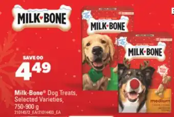 Real Canadian Superstore Milk-bone dog treats, 750-900 g offer