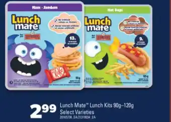 Real Canadian Superstore Lunch mate lunch kits, 90g–120g offer