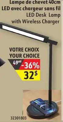 Sushi Shop Led desk lamp with wireless charger offer