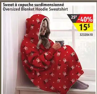 Sushi Shop Oversized blanket hoodie sweatshirt offer