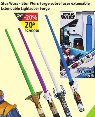 Sushi Shop Star wars -extendable lightsaber forge offer