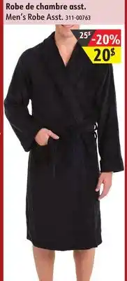 Sushi Shop Men's robe asst offer
