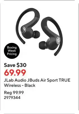 Staples Jlab audio jbuds air sport true wireless - black offer