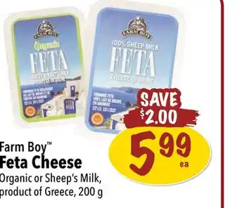 Farm Boy Farm boy feta cheese offer