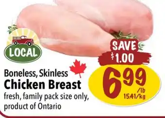 Farm Boy Boneless, skinless chicken breast offer