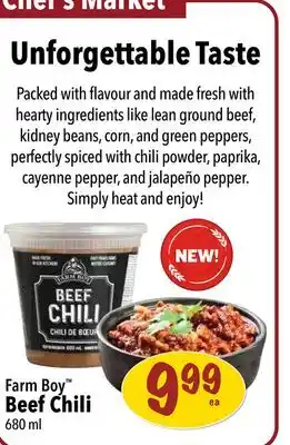 Farm Boy Farm boy beef chili offer