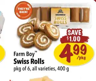 Farm Boy Farm boy swiss rolls offer