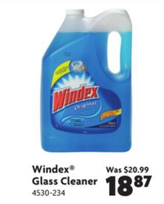 Home Hardware Glass cleaner offer