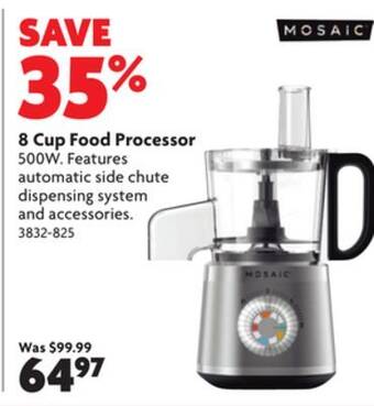 Home Hardware 8 cup food processor offer