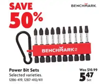 Home Hardware Power bit sets offer