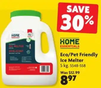 Home Hardware Eco/pet friendly ice melter offer