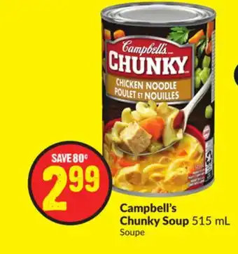 FreshCo Campbell's chunky soup 515ml offer