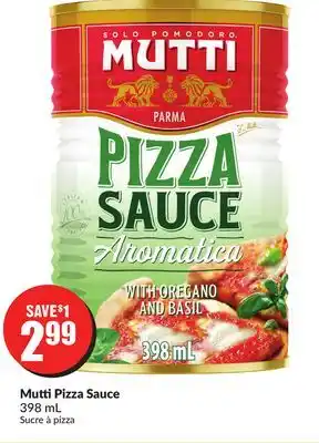 FreshCo Mutti pizza sauce 398 ml offer