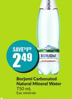 FreshCo Borjomi carbonated natural mineral water 750 ml offer