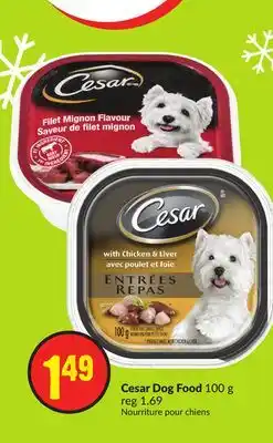 FreshCo Cesar dog food 100 g offer