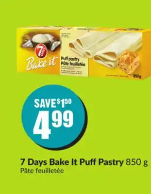 FreshCo 7 days bake it puff pastry 850 g offer