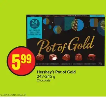 FreshCo Hershey's pot of gold 243-245 g offer
