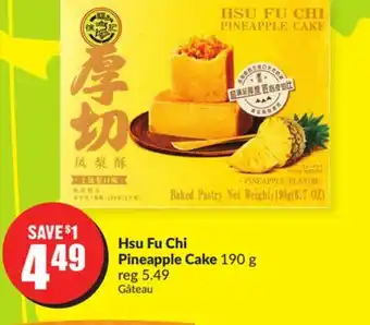 FreshCo Hsu fu chi pineapple cake 190 g offer