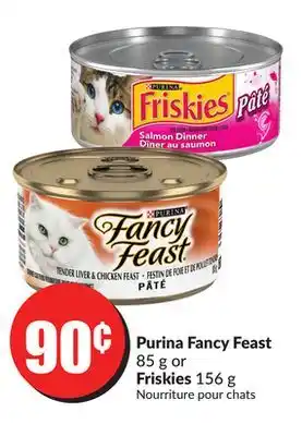 Chalo FreshCo Purina fancy feast 85 g or friskies 156 g offer