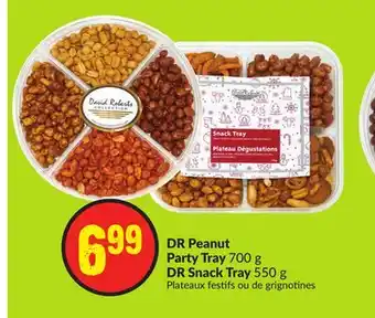 Chalo FreshCo Dr peanut party tray 700 g dr snack tray 550 g offer