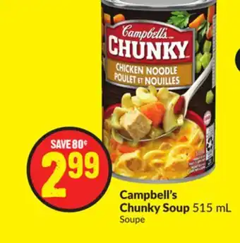 Chalo FreshCo Campbell's chunky soup 515 ml offer