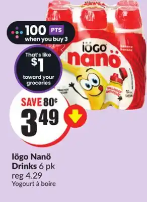 Chalo FreshCo Iögo nanö drinks 6 pk offer