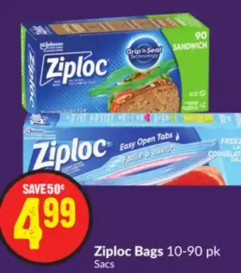 Chalo FreshCo Ziploc bags 10-90 pk offer
