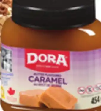 Giant Tiger Dora caramel spread offer