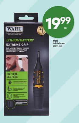 Giant Tiger Wahl hair trimmer offer