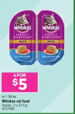 Giant Tiger Whiskas cat food offer