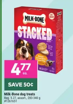 Giant Tiger Milk-bone dog treats offer