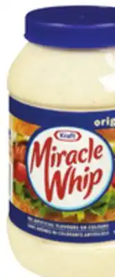 Giant Tiger Kraft miracle whip offer
